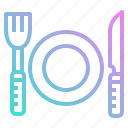 cutlery, eat, food, fork, knife, restaurant