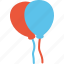 balloons, birthday, holidays, party 