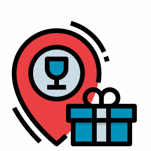 Box, gift, location, party, shopping icon - Download on Iconfinder