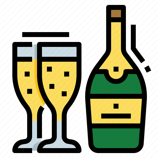 Alcohol, champagne, drink, party, wine icon - Download on Iconfinder