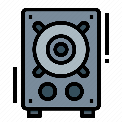 Audio, loudspeaker, party, speaker icon - Download on Iconfinder