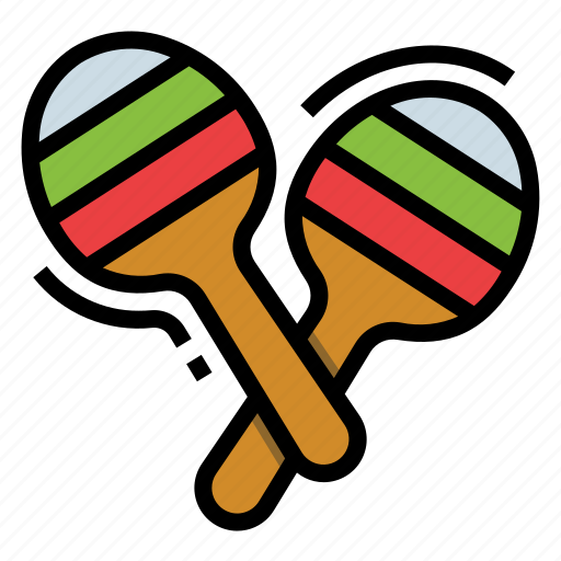 Instrument, maracas, music, party, shaker icon - Download on Iconfinder