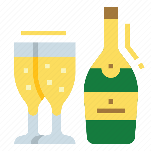 Alcohol, champagne, drink, party, wine icon - Download on Iconfinder