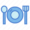 cutlery, dinner, dish, food, restaurant