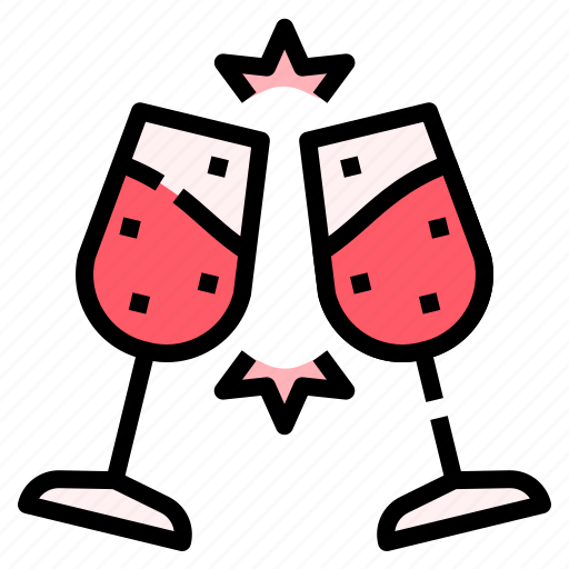 Alcohol, cheers, drinks, glasses, party icon - Download on Iconfinder
