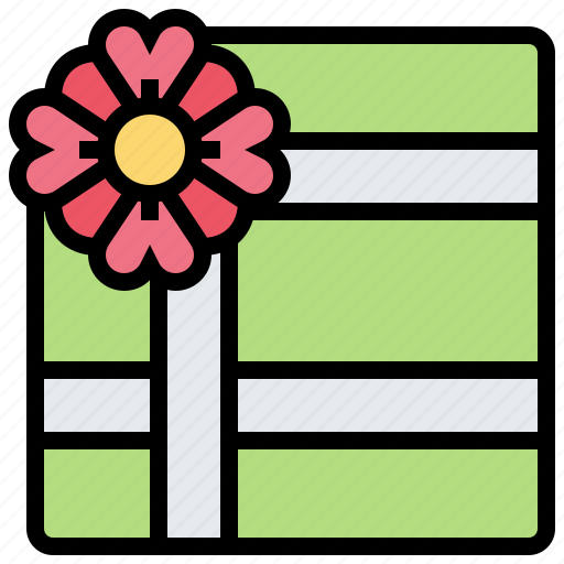 Anniversary, bow, box, gift, present icon - Download on Iconfinder