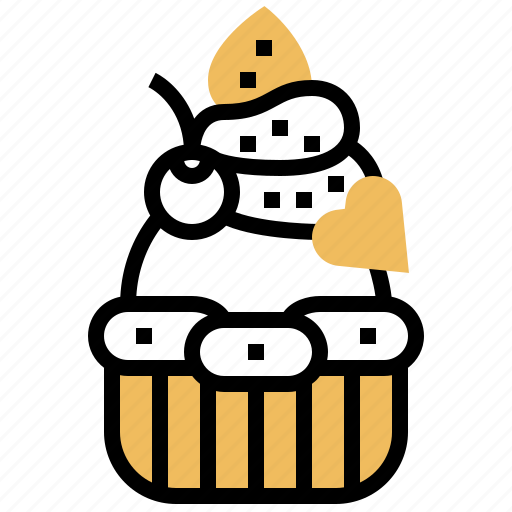 Bakery, cupcakes, decoration, fancy, muffin icon - Download on Iconfinder