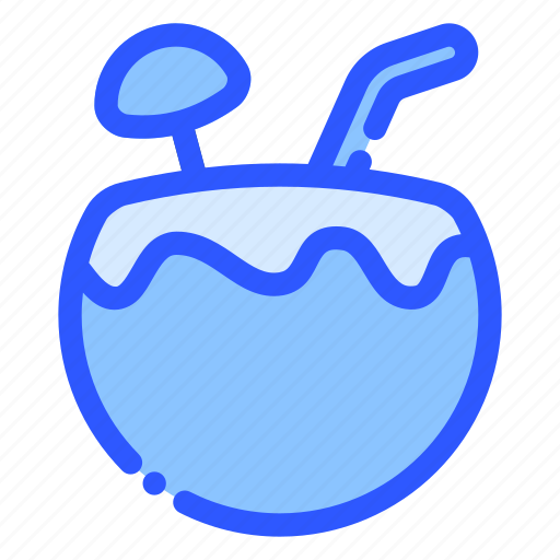 Coconut, tropical, drink, fruit, summer icon - Download on Iconfinder
