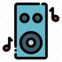 speaker, music, sound, audio, musical