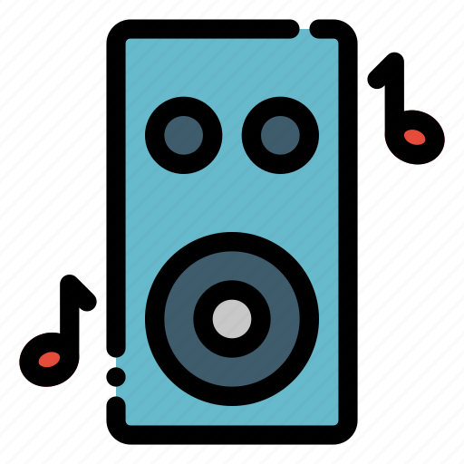Speaker, music, sound, audio, musical icon - Download on Iconfinder