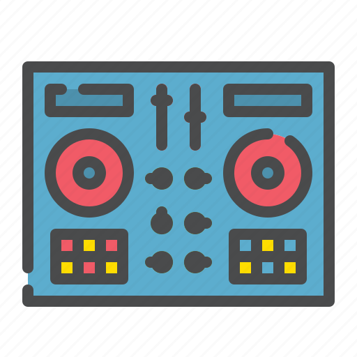 Turntable, party, disc, dance, nightlife icon - Download on Iconfinder