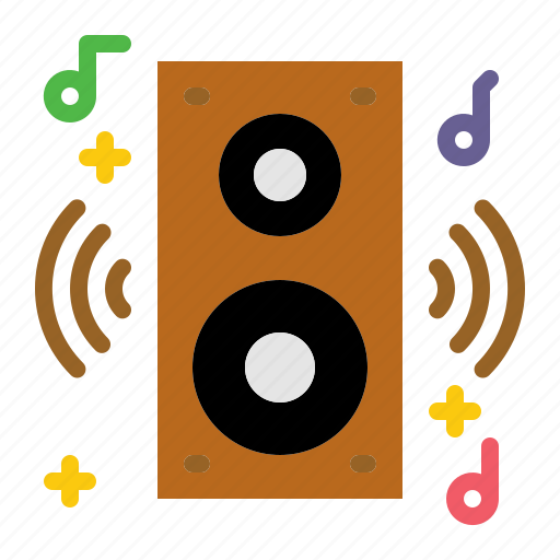 Speaker, sound, music, party, dance icon - Download on Iconfinder