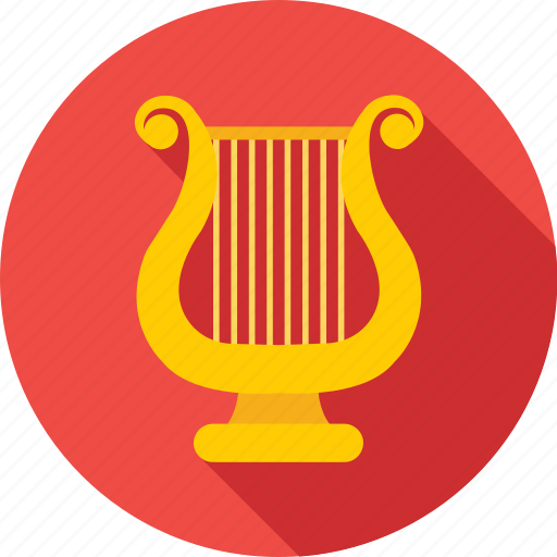 Harp, lyre, melody, music, music instrument icon - Download on Iconfinder