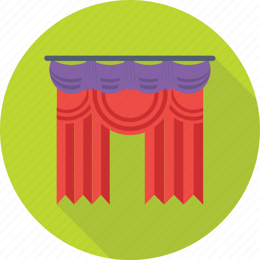 Circus, circus entrance, curtains, stage, theater icon - Download on Iconfinder