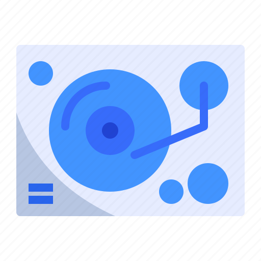 Audio, disk, dj, mixer, music, table, turntable icon - Download on Iconfinder