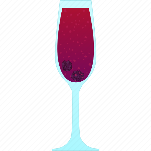Alcohol, champagne, cocktail, kir, kir royale, royale icon - Download on Iconfinder