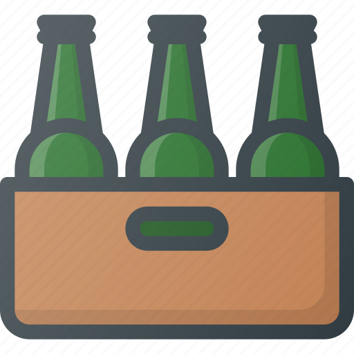 Beer, box, cold, drimks, stack icon - Download on Iconfinder
