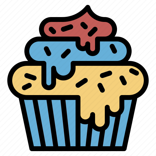 Party, cupcake, dessert, cake, muffin, food, bakery icon - Download on Iconfinder