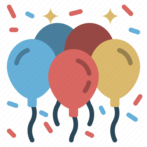 Party, balloon, air, bubble, celebration icon - Download on Iconfinder