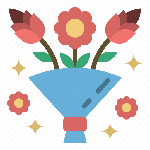 Party, flower, floral, love, gift, blossom icon - Download on Iconfinder