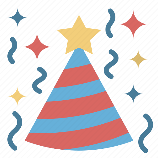 Party, partyhat, birthday, celebration, hat, christmas icon - Download on Iconfinder
