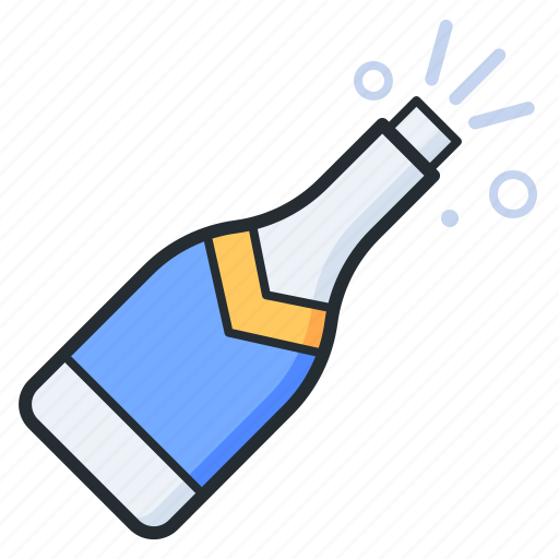 Champange, holiday, drink, sparks icon - Download on Iconfinder