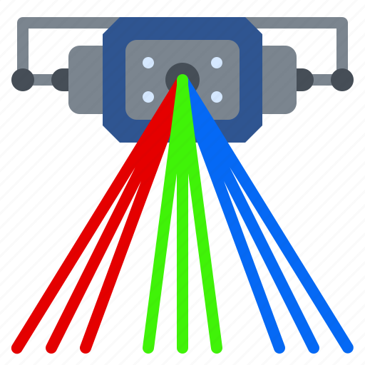Beam, laser, lighting, party, rgb, scanner icon - Download on Iconfinder