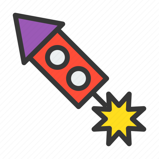 Birthday, firecracker, firework, party, rocket icon - Download on Iconfinder