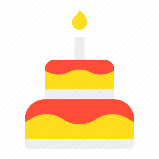 Birthday, cake, dessert, event, party, sweets icon - Download on Iconfinder