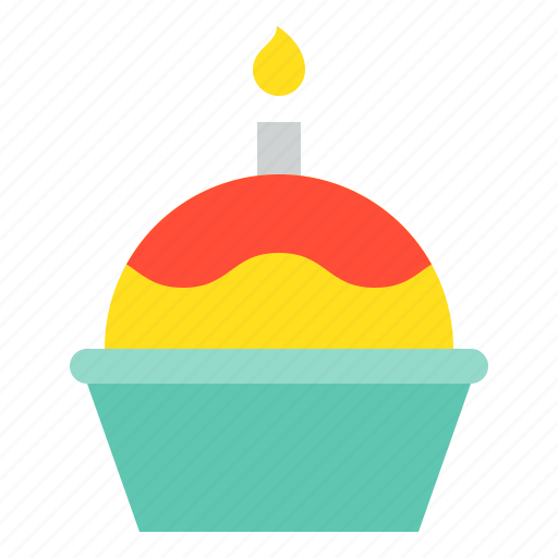 Birthday, cake, cupcake, event, party, sweets icon - Download on Iconfinder