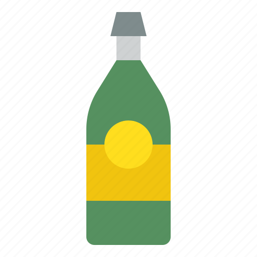 Birthday, bottle, champagne, drinks, event, party, wine icon - Download on Iconfinder