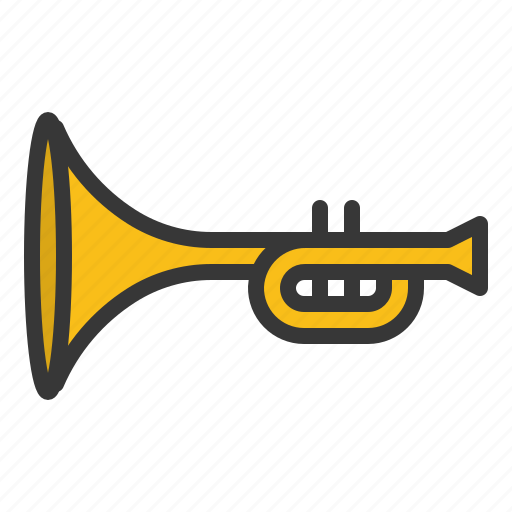 Horns, music, orchesta, party, trumpet icon - Download on Iconfinder