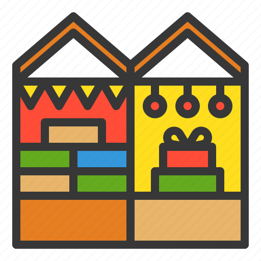 Booth, draw lots, party, shop, stall icon - Download on Iconfinder