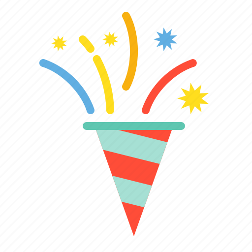Celebration, confetti, new year, party, party popper icon - Download on Iconfinder