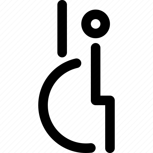 Passenger, travel, disabled, disabilities, people, pedestrian, tourist icon - Download on Iconfinder