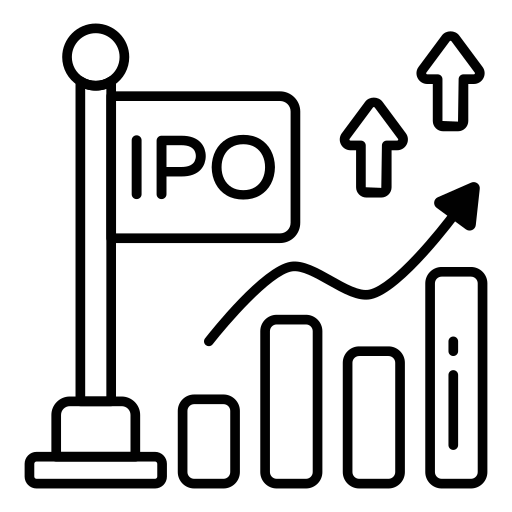 Ipo, initial, public, offering, data, analytics, infographic icon - Download on Iconfinder