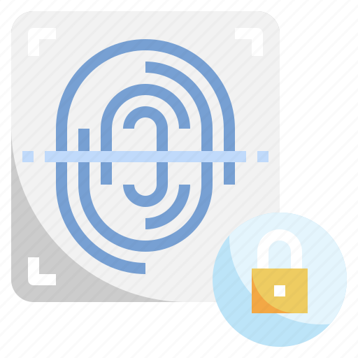 Fingerprint, scan, security, password, lock, login icon - Download on Iconfinder