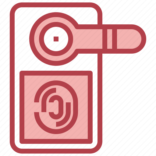 Door, lock, fingerprint, scan, password, security, unlock icon - Download on Iconfinder
