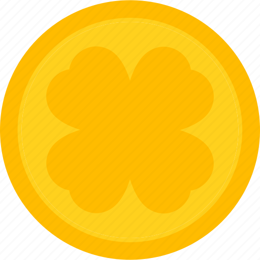 Coin, holiday, holidays, luck, patrick's day, shamrock icon - Download on Iconfinder