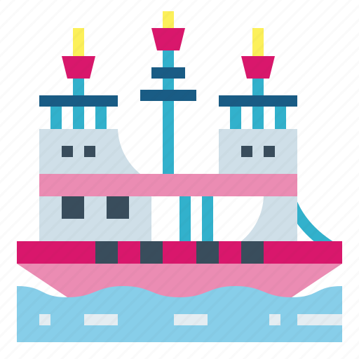 Admirallica, pattaya, pirate, ship icon - Download on Iconfinder