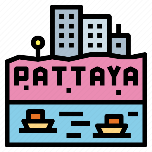 Asia, city, pattaya, thailand icon - Download on Iconfinder
