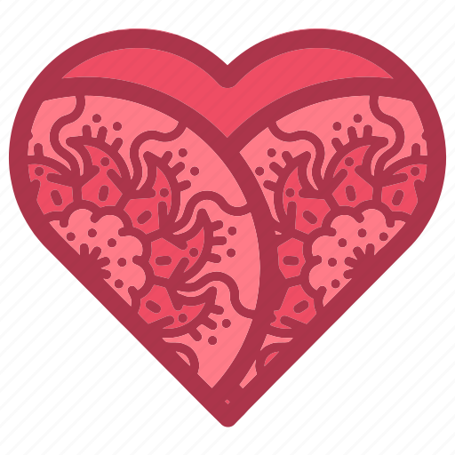 Decorations, doodles, heart, hearts, love, patterns, swirls icon - Download on Iconfinder