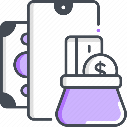 Wallet, purse, money, credit card, deposit icon - Download on Iconfinder