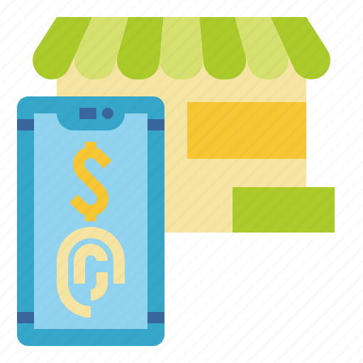 Finance, fingerprint, mobile, online, payment icon - Download on Iconfinder