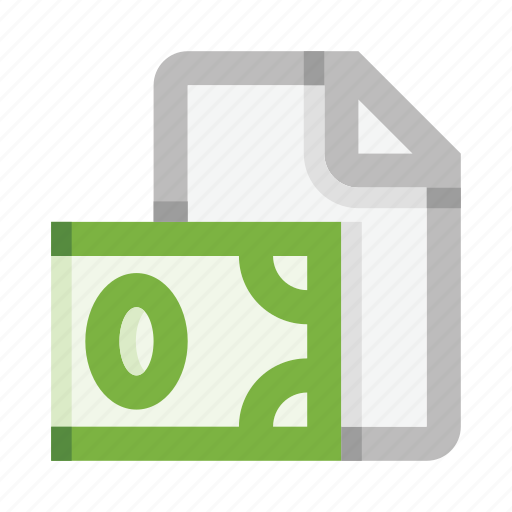 File, bill, invoice, payment, banknote, finance icon - Download on Iconfinder