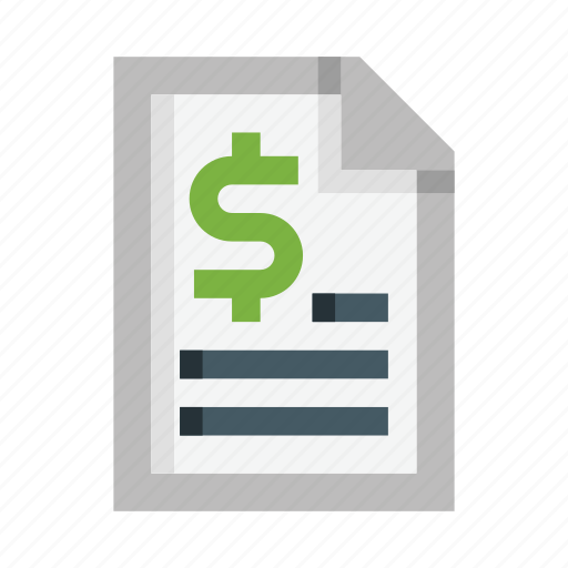 Payment, money, document, finance, bill, invoice, file icon - Download on Iconfinder