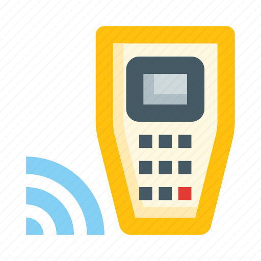 Payment, terminal, wireless, contactless, device, shopping, mobile icon - Download on Iconfinder