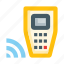 payment, terminal, wireless, contactless, device, shopping, mobile 