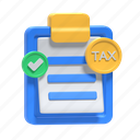 tax, approved, tax approved, tax document, render