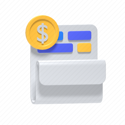 Bill, receipt, payment, bill payment, render icon - Download on Iconfinder